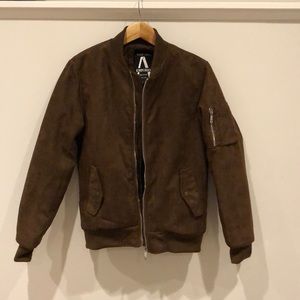Brown Suede Jacket. Never Worn. Tags On.